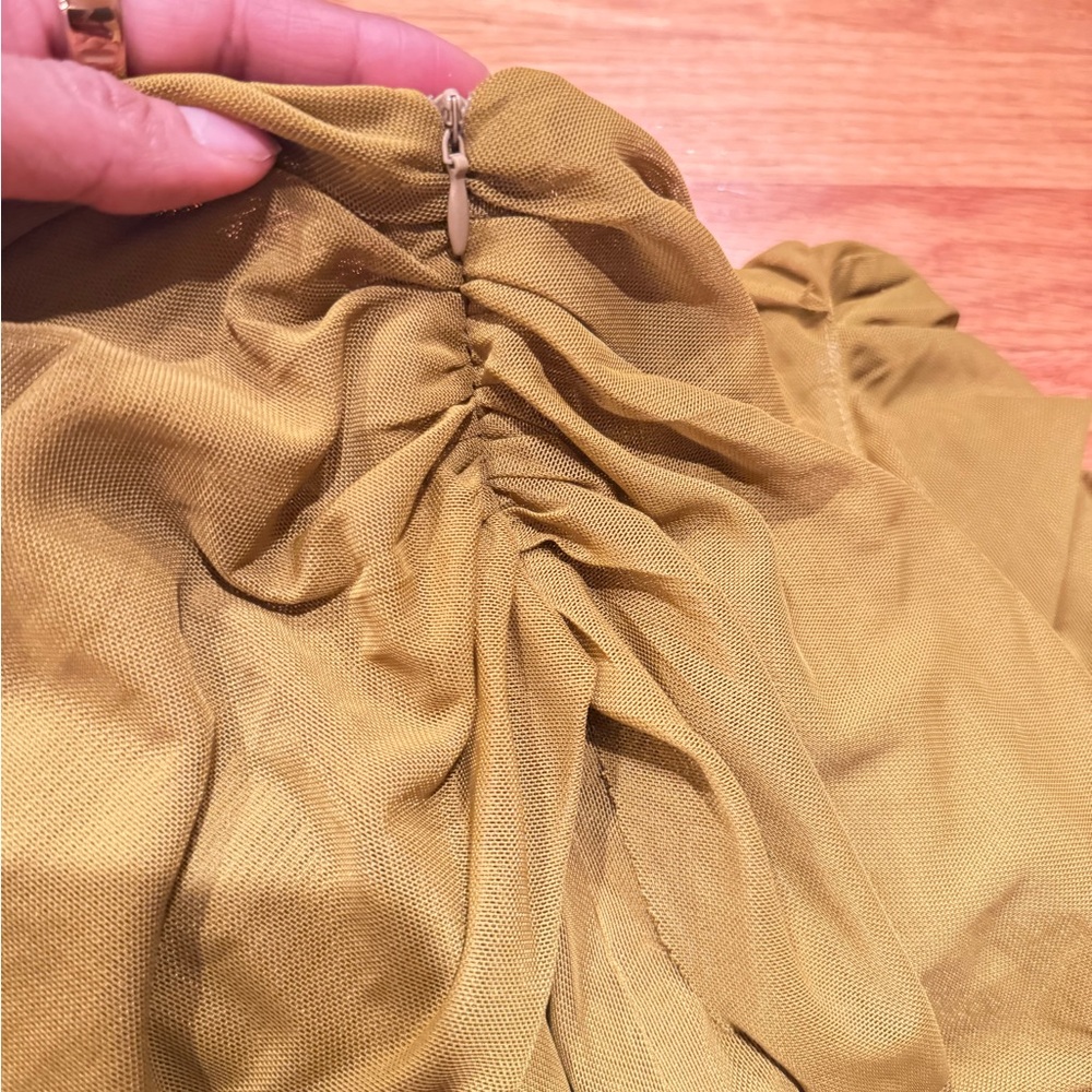 KOIR Olive Draped Hooded Maxi Dress | Inspired by saint Laurent / Cult Gaia - Picture 15 of 16